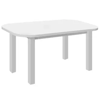 OLIVET stół 80x150-90 biały ,owal